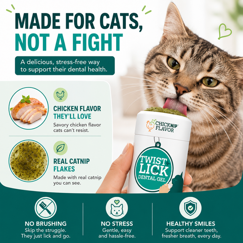 Skeva Twist & Lick™ Cat Dental Gel