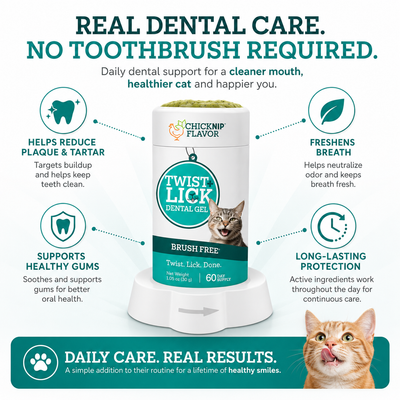 Skeva Twist & Lick™ Cat Dental Gel