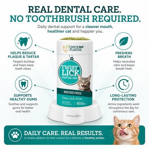 Skeva Twist & Lick™ Cat Dental Gel