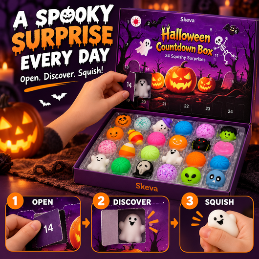 Halloween Squishy Countdown Box