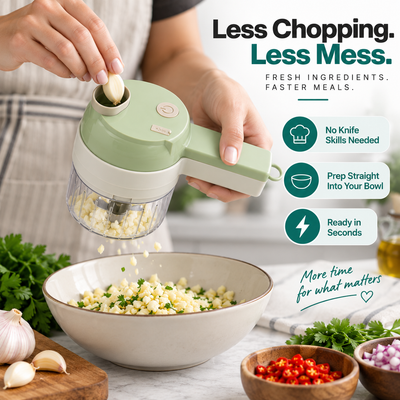 Skeva 2-in-1 Handheld Food Processor