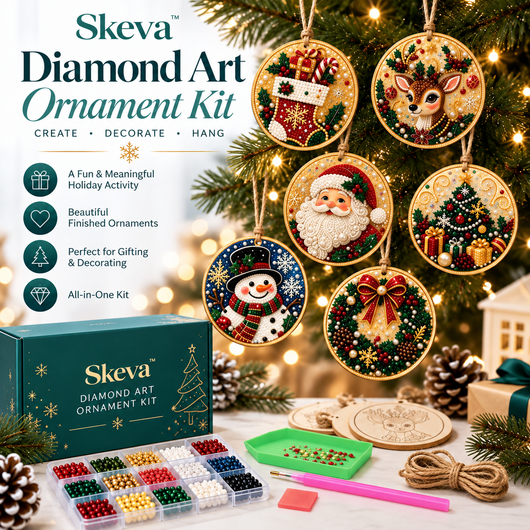 Skeva™ Diamond Art Ornament Kit