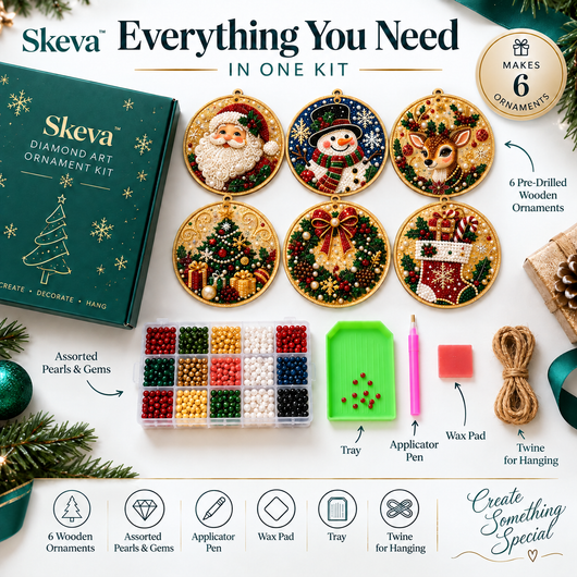 Skeva™ Diamond Art Ornament Kit