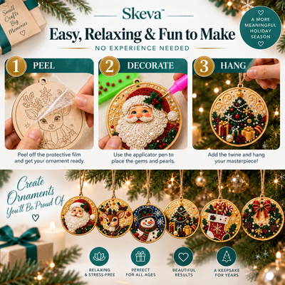 Skeva™ Diamond Art Ornament Kit