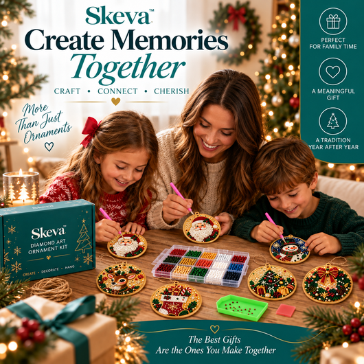 Skeva™ Diamond Art Ornament Kit
