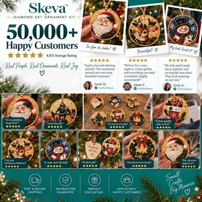 Skeva™ Diamond Art Ornament Kit