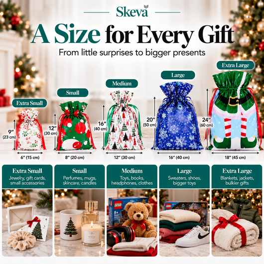 Skeva™ Holiday Gift Bag Set