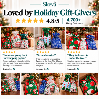 Skeva™ Holiday Gift Bag Set