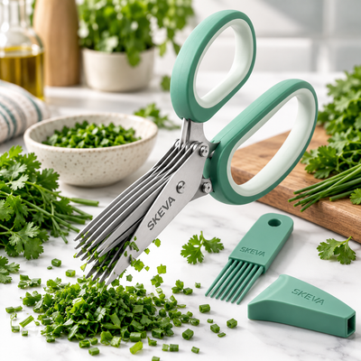 Skeva 5-Blade Herb Scissors